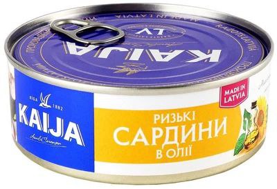 Сардини ризькі Kaija в олії 240г